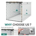 YITAHOME 260 Gallon Outdoor Storage Deck Box