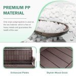 Greesum 70 Gallon Waterproof Outdoor Storage Bench