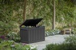 Keter Kentwood 50 Gallon Deck Box - Dark Grey