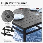 9-Piece Patio Dining Set for 8 People