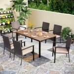 7-Piece Outdoor Patio Dining Set for 6