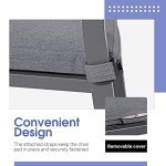 Soleil Jardin Dark Grey Outdoor Bar Stools Set