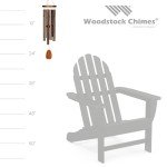 Woodstock Amazing Grace 24" Bronze Wind Chime