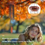 Aluminium Wind Chimes for Outdoor Relaxation 25”