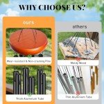 Aluminium Wind Chimes for Outdoor Relaxation 25”
