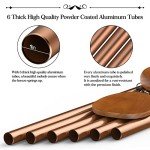 Extra Large 58" Bronze Wind Chimes for Outdoors