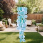 Turquoise Wind Chimes – Perfect Patio Decor Gift