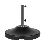 Heavy-Duty Fillable Umbrella Base with Wheels
