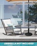 Heavy Duty Round Patio Umbrella Base Stand