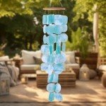 Turquoise Wind Chimes – Perfect Patio Decor Gift