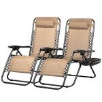 Set of 2 Adjustable Zero Gravity Recliners