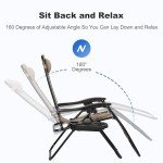 Set of 2 Adjustable Zero Gravity Recliners