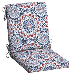 Rain-Proof Fade Resistant Dining Chair Cushion - Blue