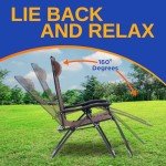 Zero Gravity Chairs Set of 2 with Table