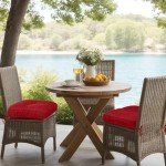 Set of 2 Waterproof Patio Chair Cushions
