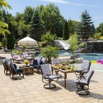 Rain-Proof Fade Resistant Dining Chair Cushion - Blue