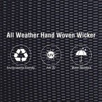 Outsunny Waterproof Pool Towel Rack with Storage