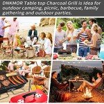 Portable Charcoal Grill for Outdoor Cooking Fun