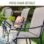 Sophia & William Set of 4 Outdoor Patio Chairs