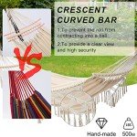 Double Hammock Swing Chair for Patio & Garden