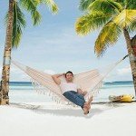 Double Hammock Swing Chair for Patio & Garden