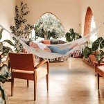 Double Hammock Swing Chair for Patio & Garden