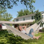 Double Hammock Swing Chair for Patio & Garden