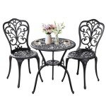 Withniture 3-Piece Outdoor Bistro Furniture Set
