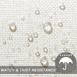 2 Outdoor Waterproof Decorative Pillow Covers - Black