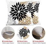 Set of 2 Floral Outdoor Pillow Covers 18x18