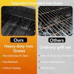 3-Burner Stainless Steel Gas Grill for Outdoors