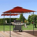 Charmeleon Double Tier BBQ Gazebo Canopy Tent