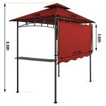 Charmeleon Double Tier BBQ Gazebo Canopy Tent