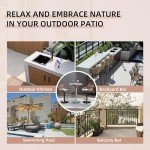 Set of 2 Adjustable Rattan Bar Stools