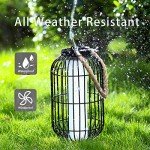 Pearlstar Large Solar Lantern for Outdoor Spaces