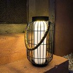 Pearlstar Large Solar Lantern for Outdoor Spaces