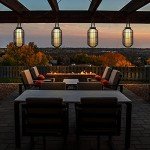 Pearlstar Large Solar Lantern for Outdoor Spaces