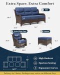 HILLGA 5-Piece Luxury Outdoor Patio Furniture Set