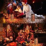 Hanging Solar Lanterns - Outdoor Waterproof Lights (2 Pack)