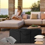 Extra Large Waterproof Patio Cushion Storage Bag