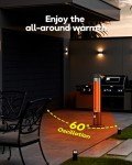 Aerozy Portable Infrared Patio Heater with Remote