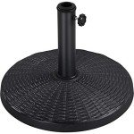 Heavy Duty 18" Round Outdoor Umbrella Base