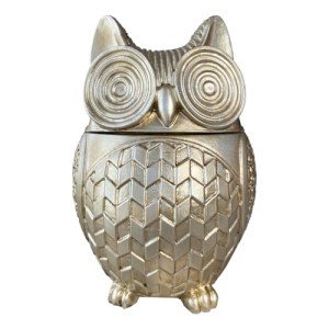 Gold Owl Tabletop Fire Pit for Indoor/Outdoor Use