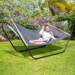 Heavy-Duty Outdoor Hammock Stand - Fits 9.5 to 14 Feet