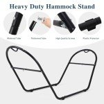 Heavy-Duty Outdoor Hammock Stand - Fits 9.5 to 14 Feet