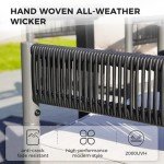 7-Piece Outdoor Dining Set for 6 People