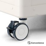 175 Gallon Outdoor Deck Box with Wheels