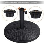 Heavy Duty 18" Round Outdoor Umbrella Base
