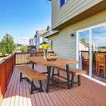 3-Piece Acacia Wood Patio Dining Set