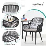 Set of 6 All-Weather Outdoor Dining Chairs